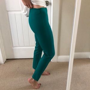 Theory teal dress pants